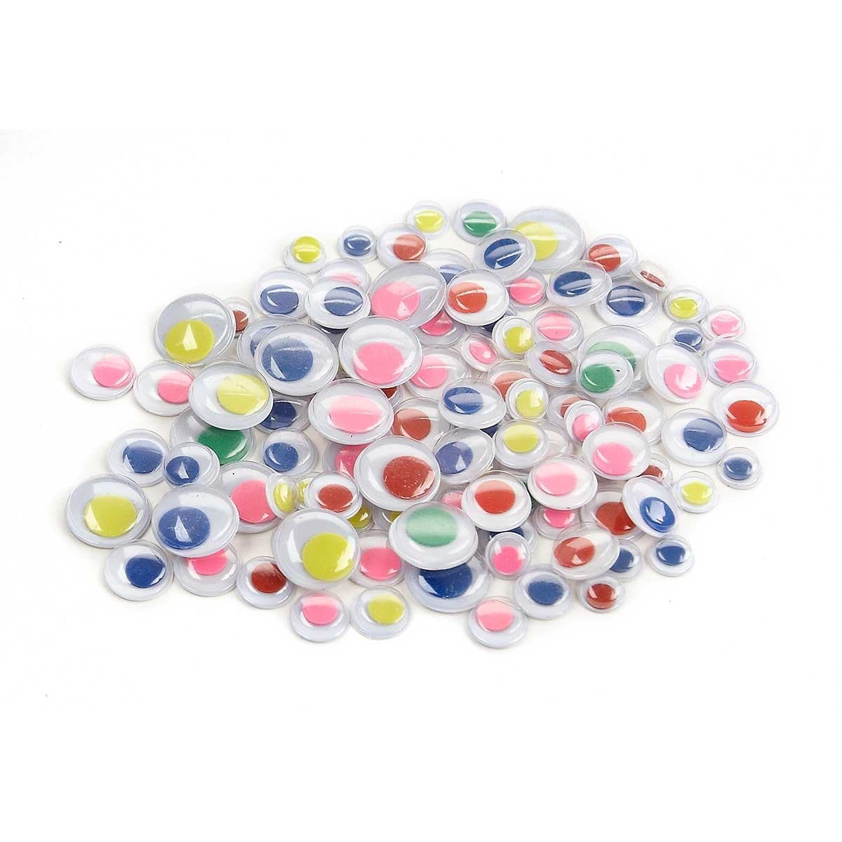 Wiggle Eyes Assorted Colors 15mm 144 Pack – Scribbles Crafts – Brooklyn's  Premier Crafting Resource